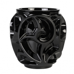 Ваза для цветов чёрная (малая) "Tourbillons" Lalique