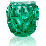 Ваза для цветов мятно-зеленая (малая) "Tourbillons" Lalique