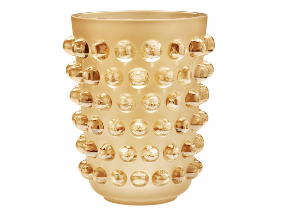Ваза для цветов золотая "Mossi" XXL Lalique
