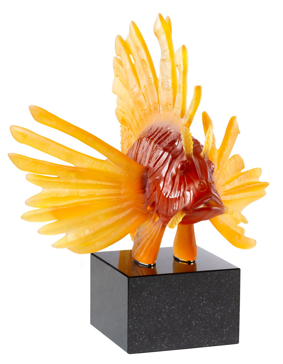 Статуэтка "Рыба-лев" Lalique