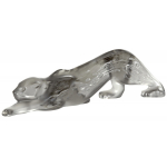 Статуэтка "Пантера Zeila" малая серая Lalique