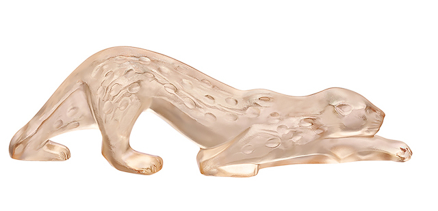 Статуэтка "Пантера Zeila" малая золотая Lalique