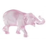 Статуэтка "Слон Sumatra" розовый Lalique