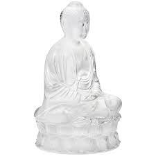 Статуэтка "Будда" прозрачная Lalique