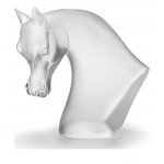 Статуэтка "Голова лошади" сатин Lalique