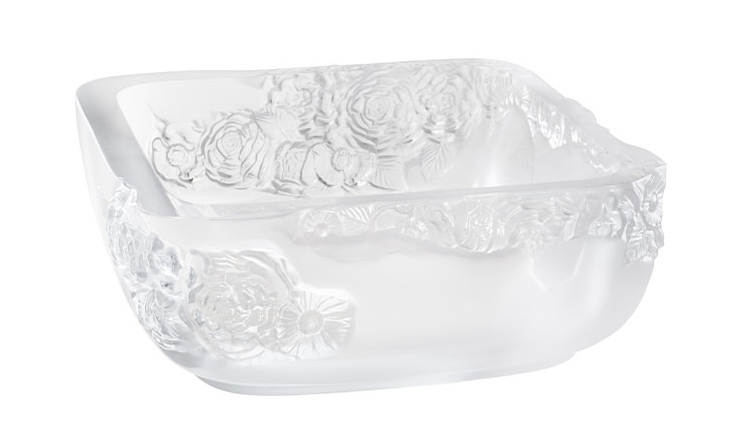 Ваза для фруктов "Pivoines" Lalique