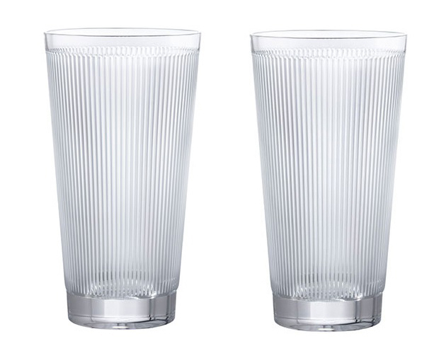 Набор из 2-х стаканов для виски "HIGHBALL WINGEN" Lalique