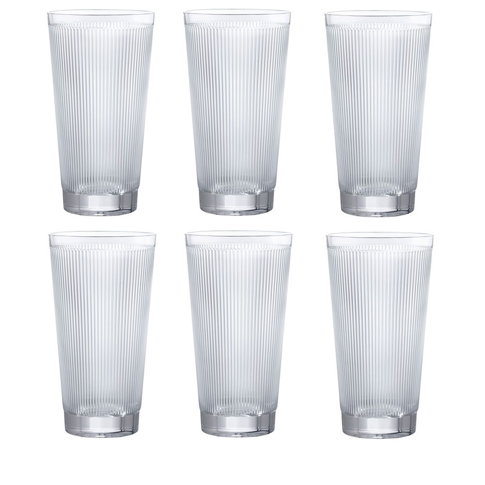 Набор из 6 стаканов для виски "HIGHBALL WINGEN" Lalique