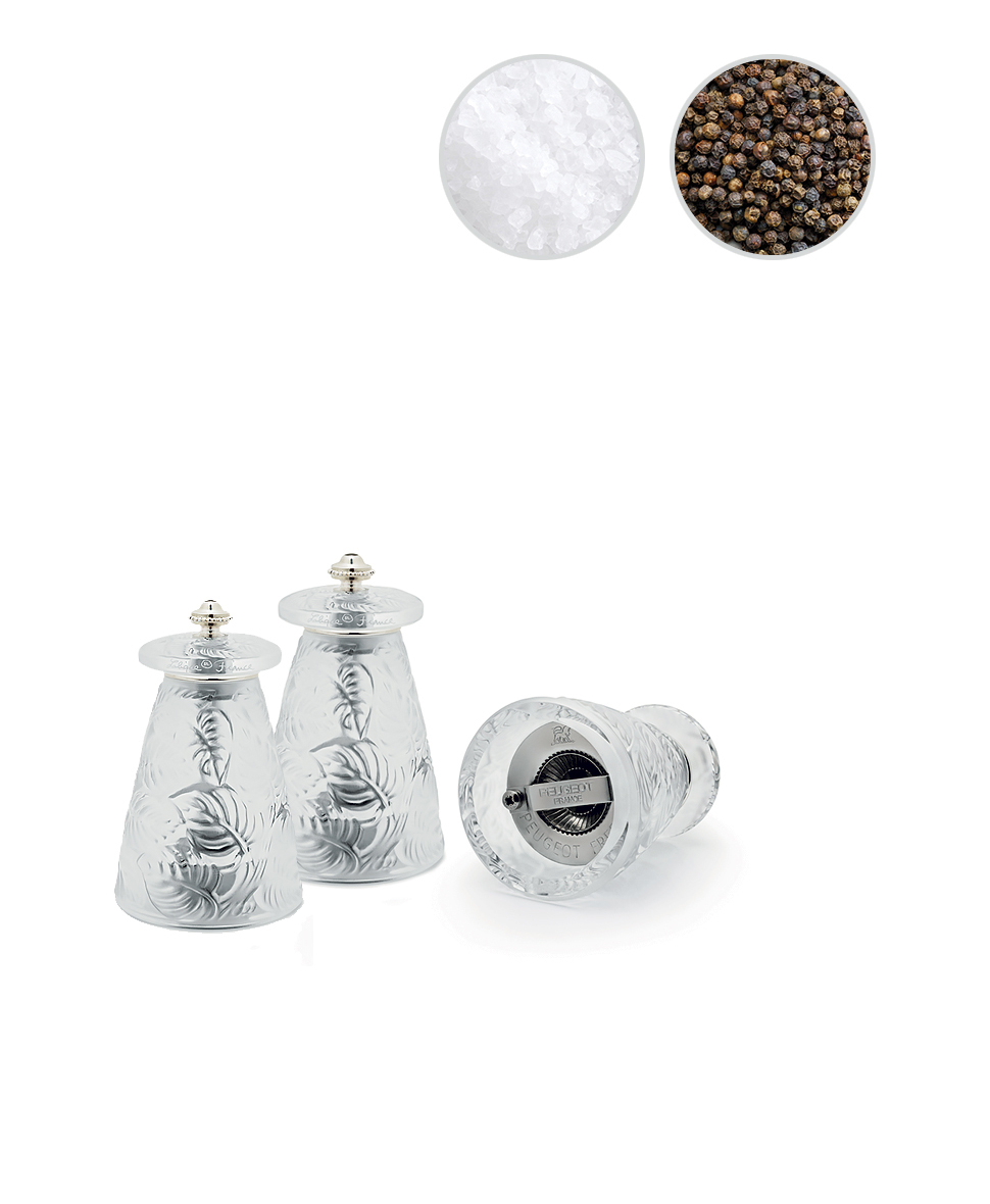 Измельчители для перца и соли "Feuilles pepper" Lalique