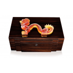 Шкатулка для украшений "Dragon" Амбер Lalique