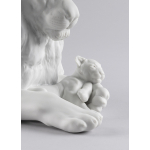 Статуэтка "Лев со львёнком" Lladro
