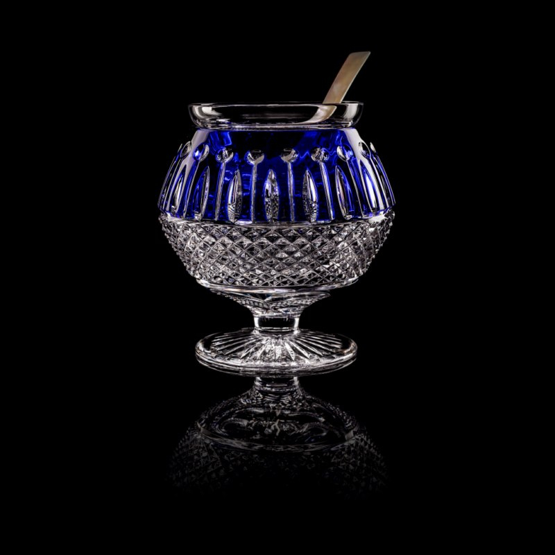 Икорница "Xenia" с перламутровой ложкой Tsar Faberge