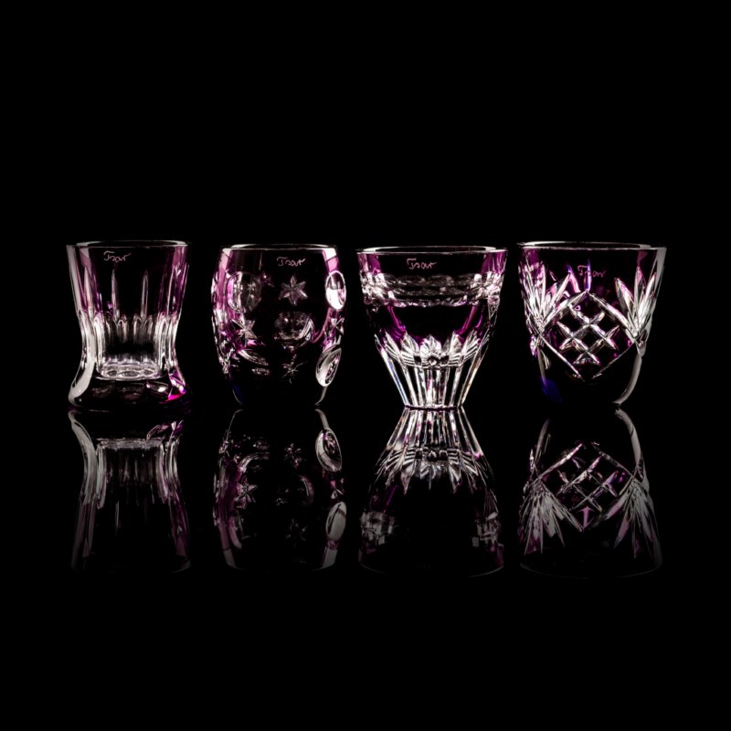 Набор из 4-х рюмок для водки "Alexander" Tsar Faberge