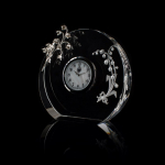 Часы "Ландыш" хрустальные Tsar Faberge