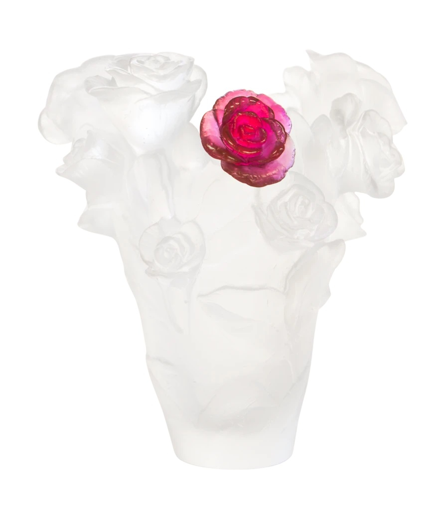 Ваза для цветов "Rose Passion" белый (h=17) Daum