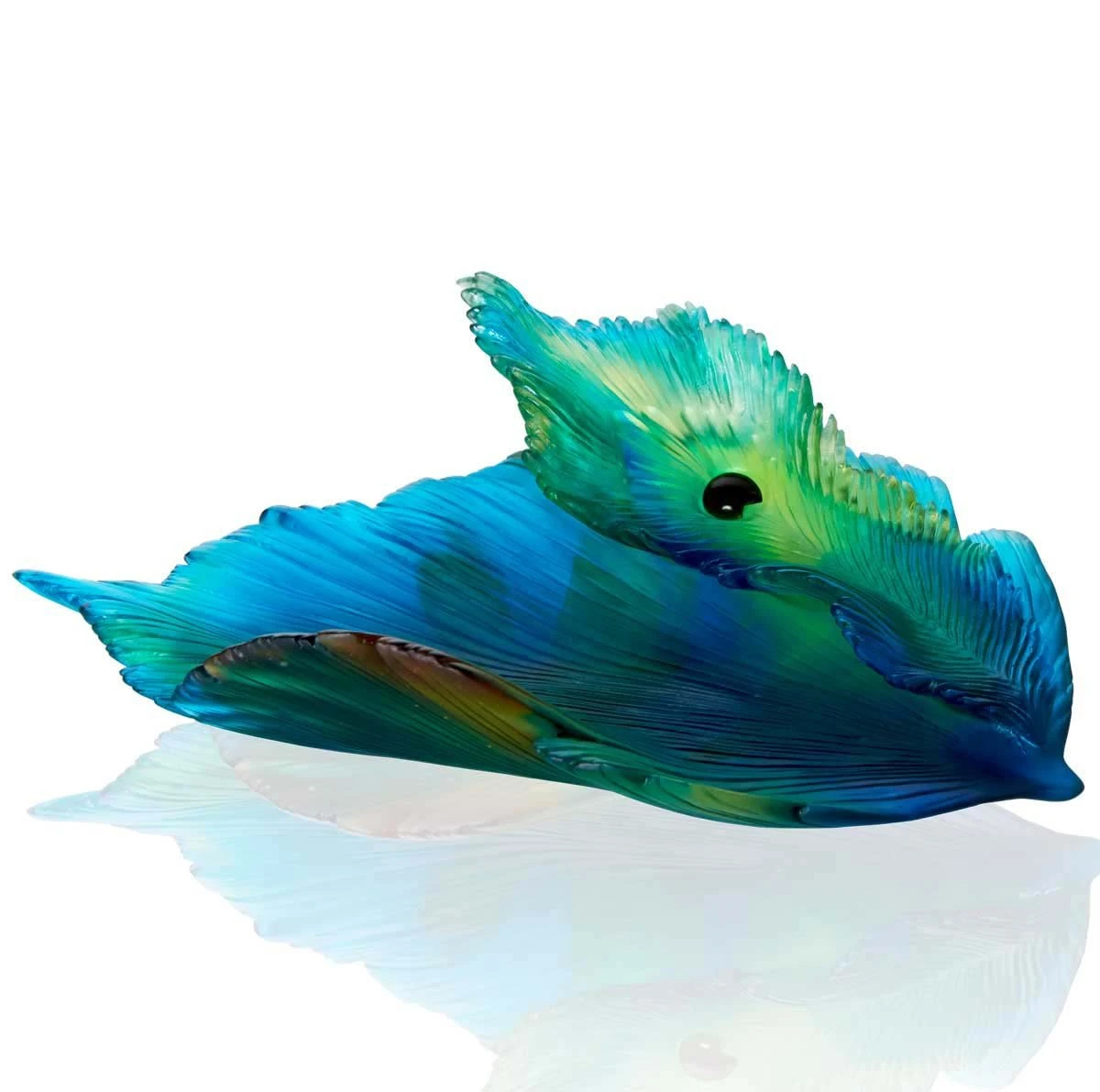 Блюдо для фруктов "Fleur de Paon" Daum