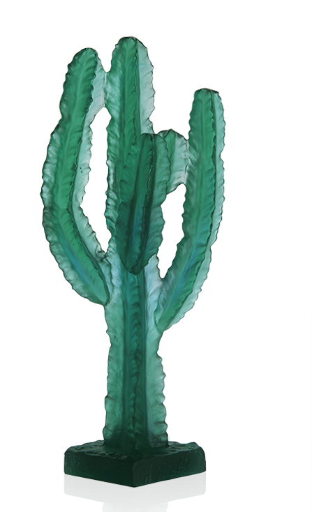 Статуэтка "Кактус" Jardin de Cactus зеленый (h=35) Daum