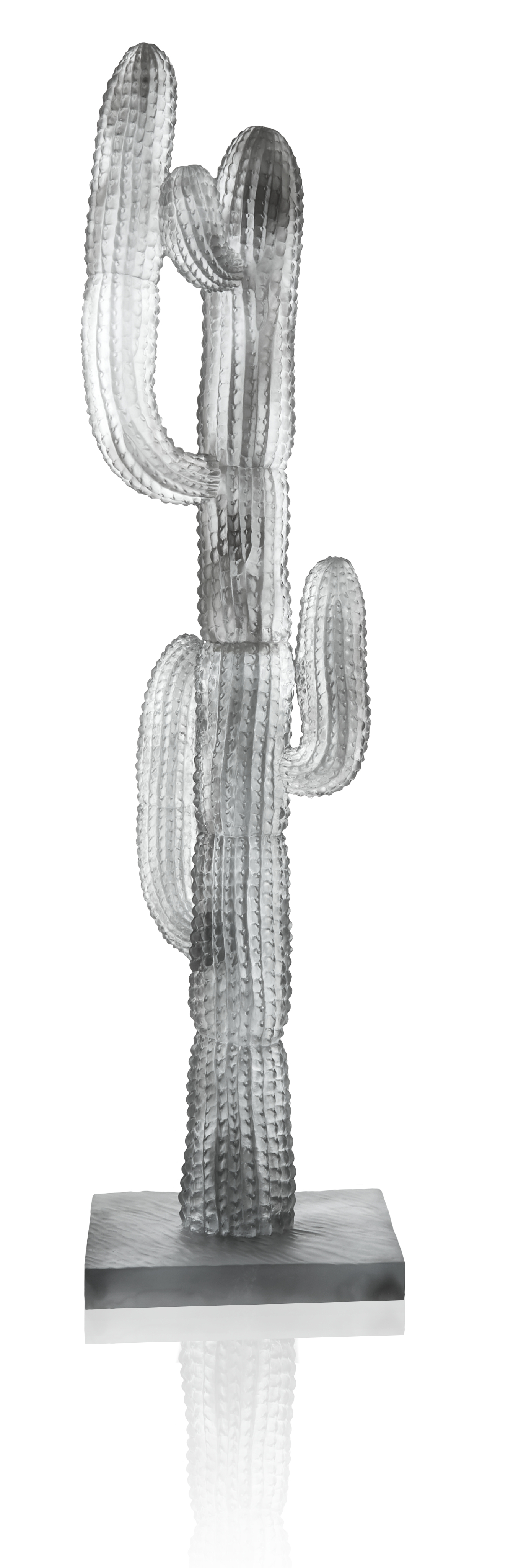 Статуэтка "Кактус" Jardin de Cactus белый (h=116) Daum