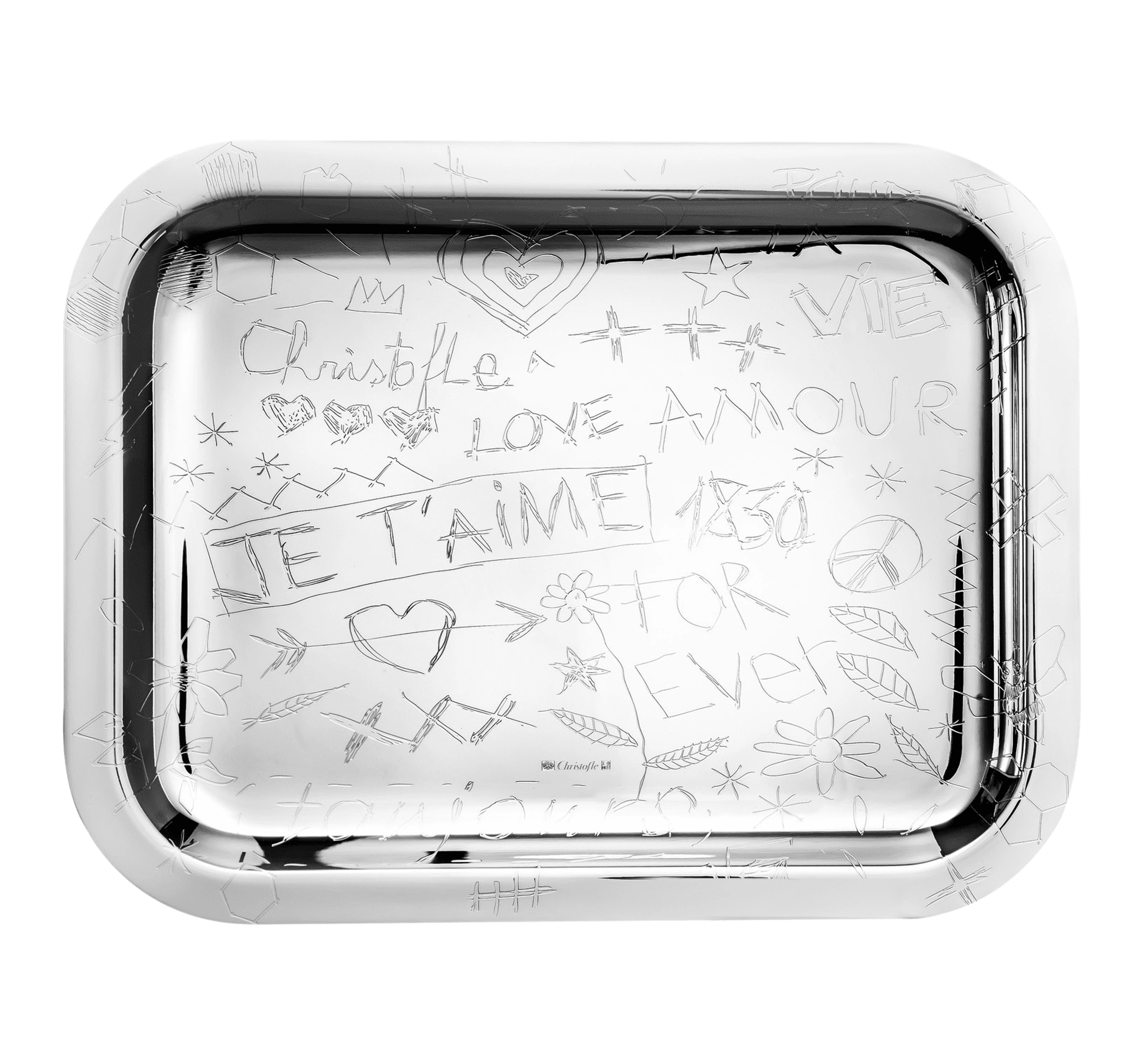 Поднос "Graffiti" (26x20) Christofle