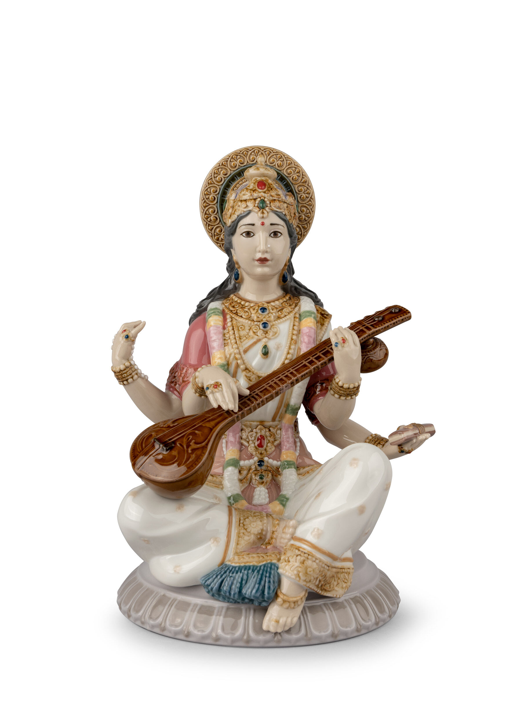 Статуэтка "Богиня Сарасвати" Lladro