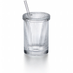 Стакан с трубочкой Crystal Clear by Virgil Abloh Baccarat
