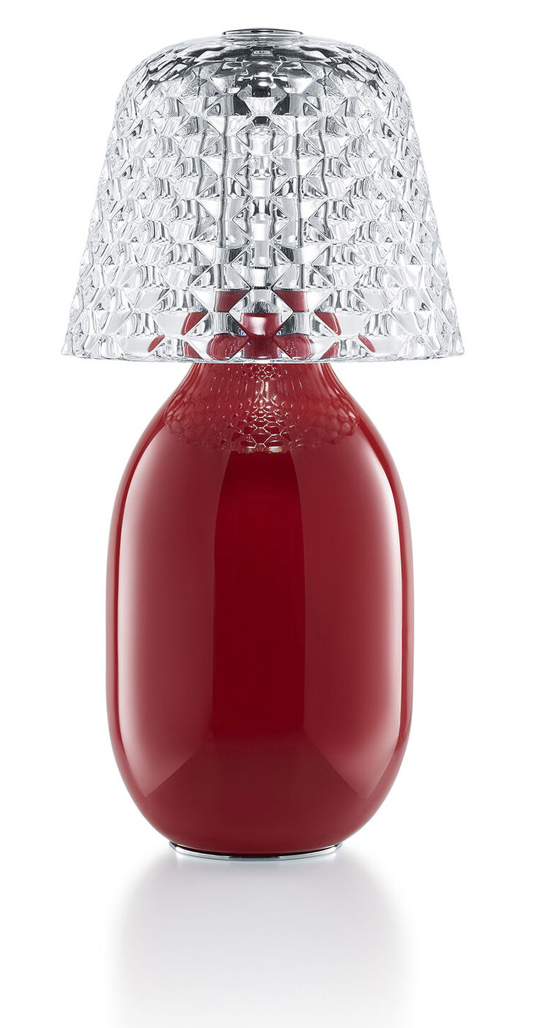 Лампа настольная Baby "Candy Light" красная Baccarat