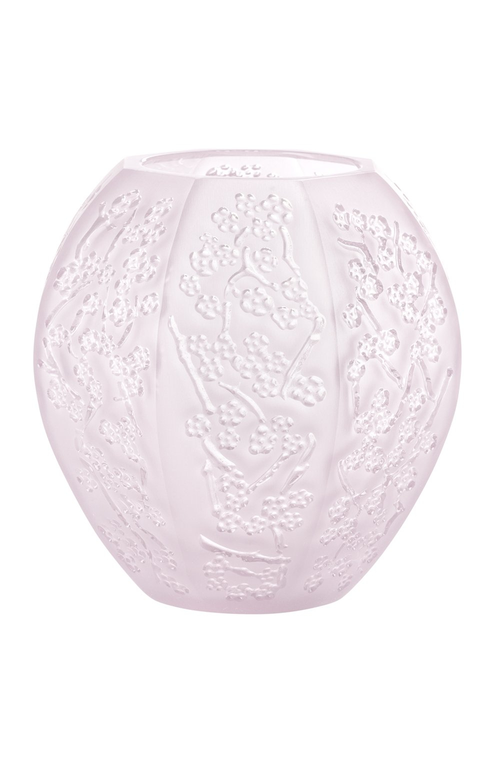 Ваза для цветов "Sakura" розовая H=10 Lalique