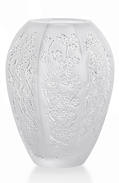 Ваза для цветов "Sakura" прозрачная H=14 Lalique