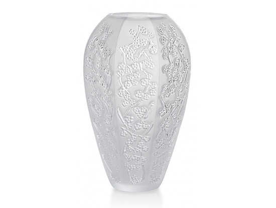 Ваза для цветов "Sakura" прозрачная H=17,5 Lalique