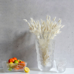 Ваза для цветов "Pivoines" прозрачная Lalique