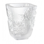 Ваза для цветов "Pivoines" прозрачная Lalique