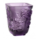Ваза для цветов "Pivoines" фиолетовая Lalique