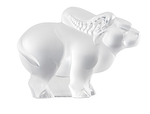 Статуэтка "Бык" прозрачный Lalique