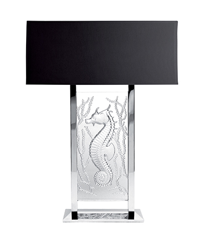 Лампа настольная "Poseidon" H=37,5 Lalique