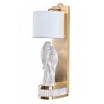 Бра 2 попугая золотой "Signature" Lalique