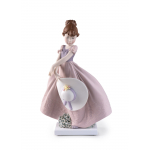 Статуэтка "Соломенная шляпа на ветру" Lladro