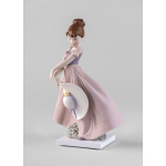 Статуэтка "Соломенная шляпа на ветру" Lladro