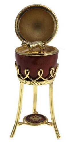 Яйцо Menagerie "Тигр" FABERGE