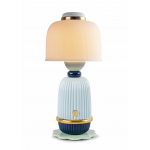 Настольная лампа "Kokeshi" голубая Lladro