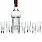 Набор из штофа и 6-и рюмок для водки Harcourt Abysse Baccarat (200 экз.)