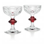 Набор из 2-х кубков с красной каплей Harcourt 1841 Baccarat