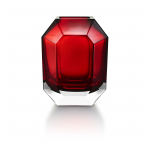 Ваза для цветов красная "OCTOGONE" Baccarat