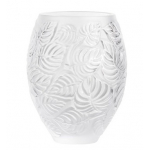 Ваза для цветов "Feuilles" прозрачная Lalique