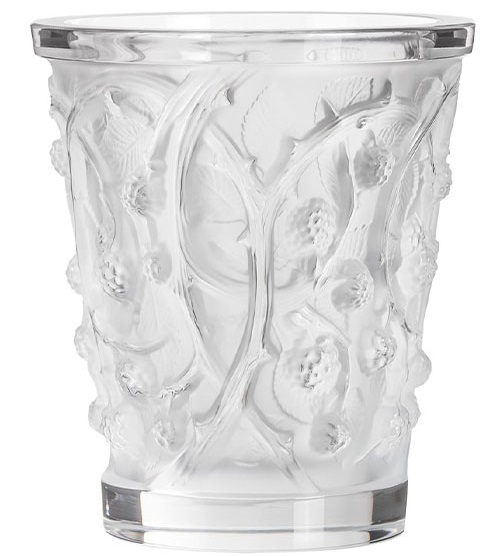 Ваза для цветов "Mures" прозрачная Lalique