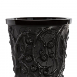 Ваза для цветов "Mures" чёрная Lalique