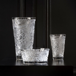 Ваза для цветов "Merles&Raisins" прозрачная Lalique