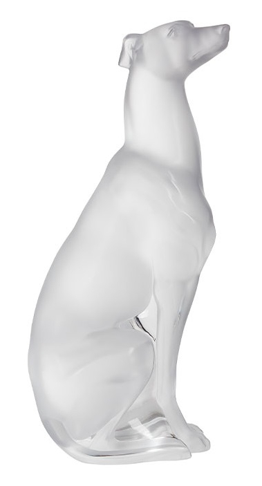 Статуэтка "Борзая" прозрачная Lalique