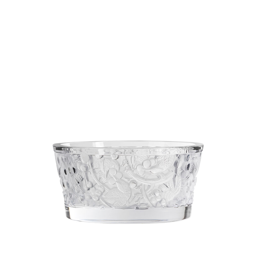 Ваза для фруктов прозрачная "Merles&Raisins" Lalique