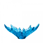 Ваза для фруктов синяя "Champs-Elysees" Lalique