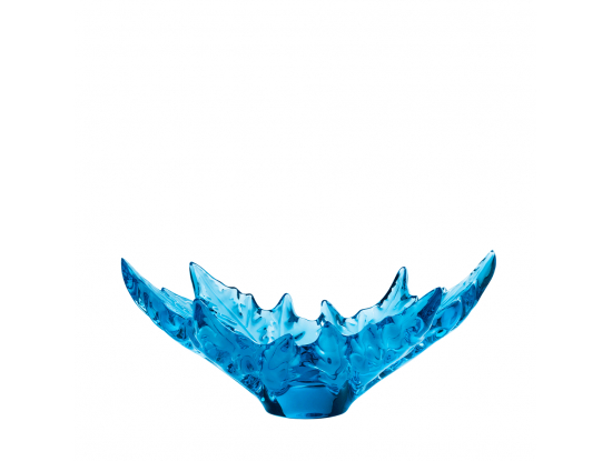 Ваза для фруктов синяя "Champs-Elysees" Lalique